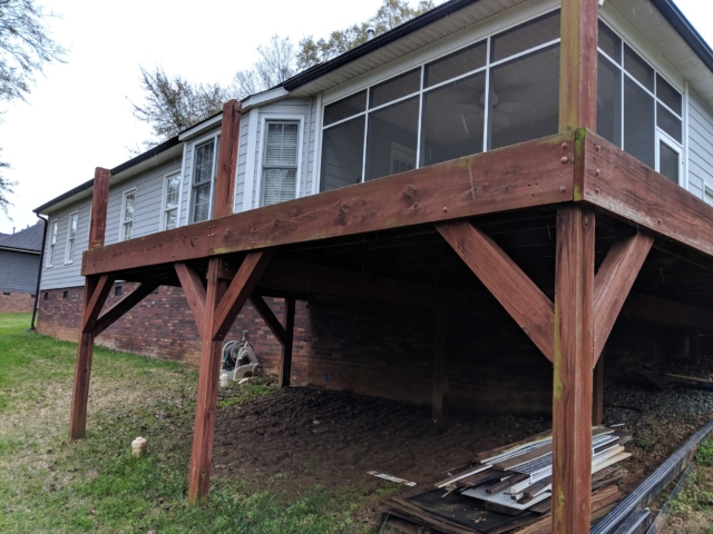 House Deck Construction - Harrisburg, North Carolina - A N J Construction