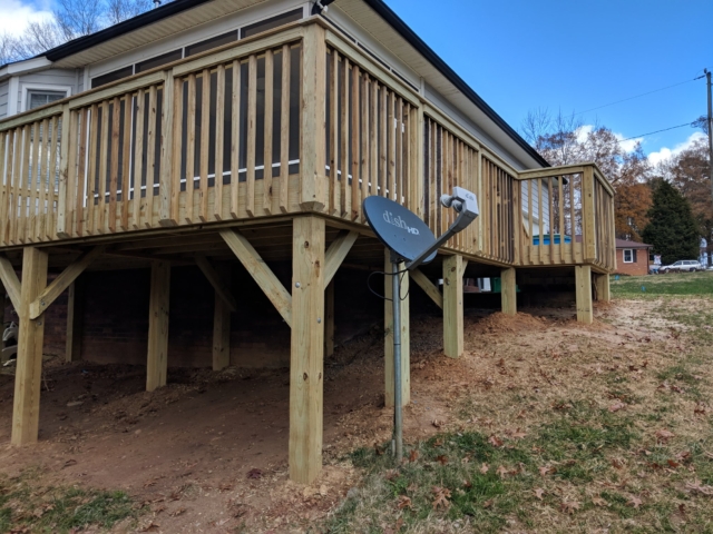 House Deck Construction - Harrisburg, North Carolina - A N J Construction